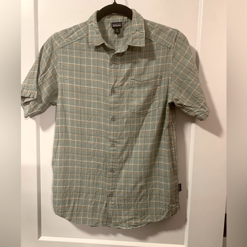 Patagonia Hemp Back Step Shirt Boy’s XL